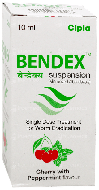 Bendex Cherry With Peppermint Flavour Suspension 10Ml