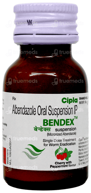 Bendex Cherry With Peppermint Flavour Suspension 10Ml