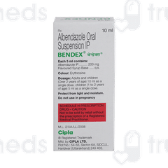 Bendex Cherry With Peppermint Flavour Suspension 10ml