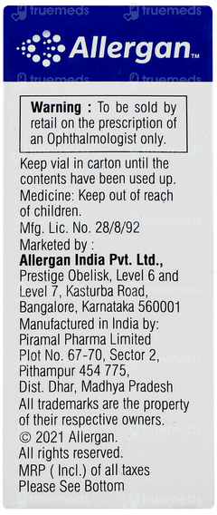 Brinzagan Ophthalmic Suspension 5ml