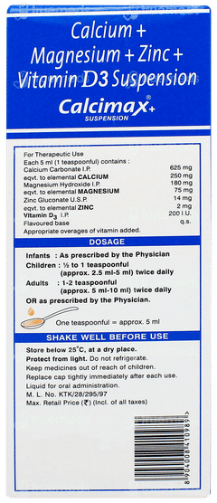 Calcimax + Suspension 200ml