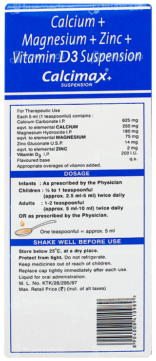 Calcimax + Suspension 200ml