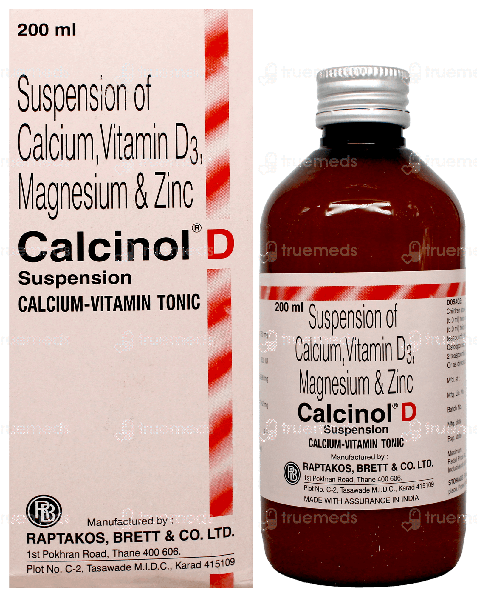 Calcinol D Suspension 200 ML | Order CALCINOL D SUSPENSION 200 ML ...