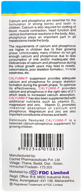 Calyumm P Suspension 200ml