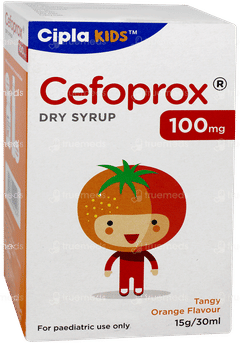 Cefoprox 100mg Tangy Orange Flavour Dry Syrup 30ml Cefoprox 100mg Tangy Orange Flavour Dry Syrup 30ml