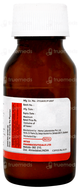 Ceftas 100 Pineapple Flavour Dry Syrup 30ml