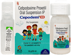 Cepodem 100 Dry Suspension 30Ml