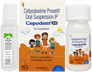 Cepodem 50 Dry Suspension 30Ml