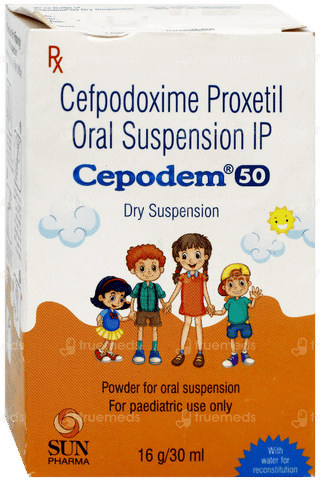 Cepodem 50 Dry Suspension 30Ml