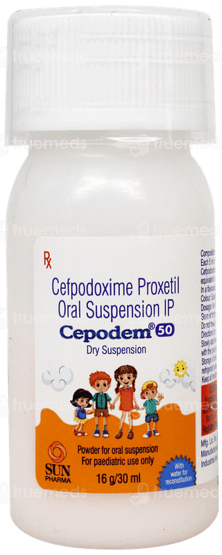 Cepodem 50 Dry Suspension 30Ml