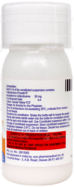 Cepodem 50 Dry Suspension 30Ml Cepodem 50 Dry Suspension 30Ml