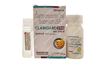 Clarigard 250 Banana Flavour Dry Syrup 30ml