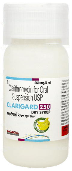 Clarigard 250 Banana Flavour Dry Syrup 30ml