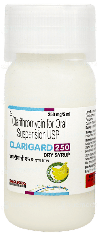 Clarigard 250 Banana Flavour Dry Syrup 30ml