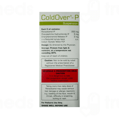 Coldover P Orange Flavour Suspension 60ml Coldover P Orange Flavour Suspension 60ml