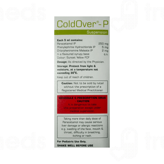 Coldover P Orange Flavour Suspension 60ml