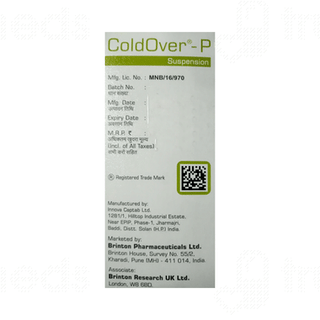 Coldover P Orange Flavour Suspension 60ml