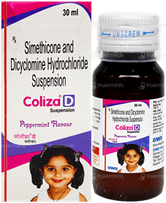 Coliza D Peppermint Flavour Suspension 30Ml