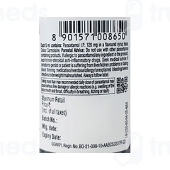 Crocin 120 Strawberry Flavour Suspension 60ml