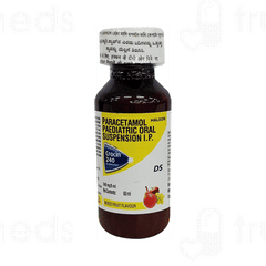 Crocin 240 Ds Mixed Fruit Flavour Suspension 60ml