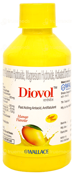 Diovol Mango Flavour Sugar Free Solution 170ml