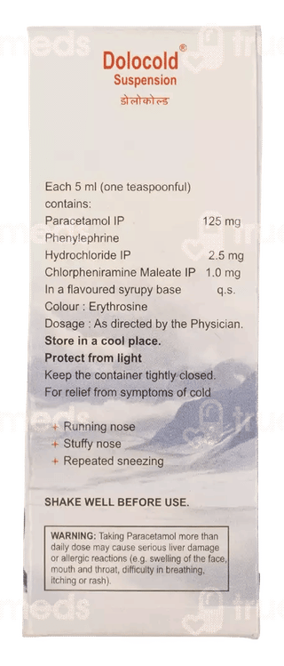 Dolocold Suspension 60Ml