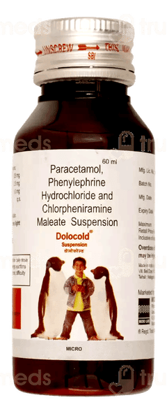 Dolocold Suspension 60Ml