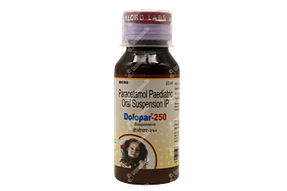 Dolopar 250 MG Suspension 60 ML