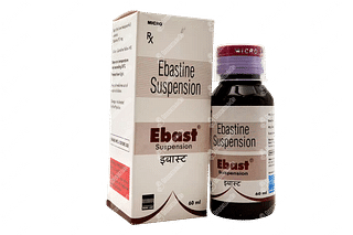 Ebast 5 MG Suspension 60 ML