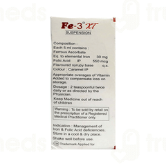 Fe 3 Xt Suspension 150ml