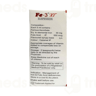Fe 3 Xt Suspension 150ml