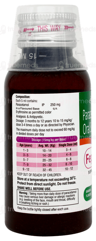 Fepanil 250 Banana Flavour Suspension 60ml