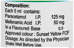 Fepanil Mef Suspension 60Ml Fepanil Mef Suspension 60Ml