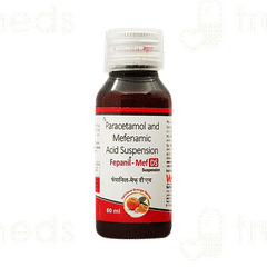 Fepanil Mef Ds Orange Flavour Suspension 60ml