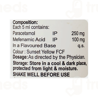 Fepanil Mef Ds Orange Flavour Suspension 60Ml