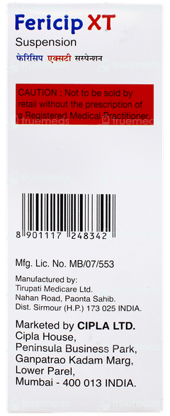 Fericip Xt Suspension 150ml Fericip Xt Suspension 150ml