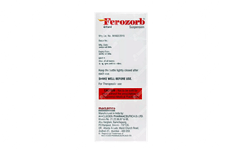 Ferozorb 30 Mg/2.5mcg/0.5mg Suspension 150 ML