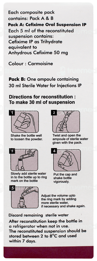 Gramocef O 50 Dry Syrup 30ml