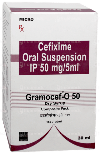 Gramocef O 50 Dry Syrup 30ml