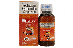 Histafree Raspberry Vanilla Flavour Suspension 60ml