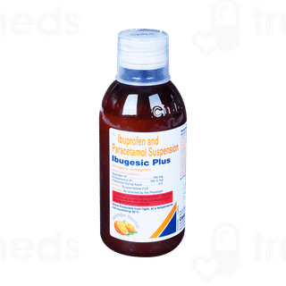 Ibugesic Plus Orange Flavour Suspension 100Ml