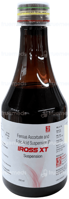 Iross Xt 30Mg/550Mcg Suspension 200Ml
