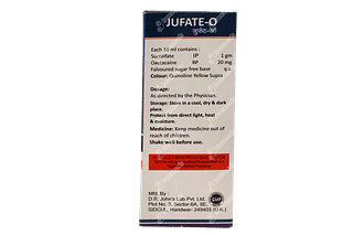 Jufate O 1000/20 MG Suspension 100 ML