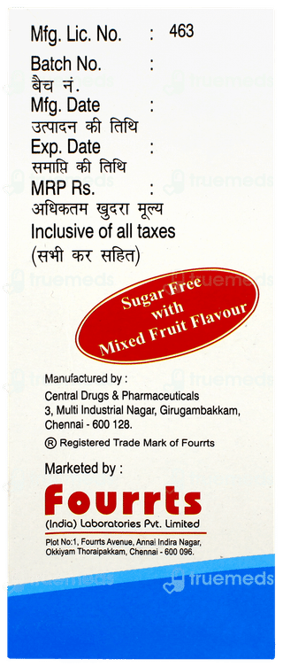 K Mac Mixed Fruit Flavour Sugar Free Solution 200ml