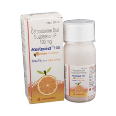 Kefpod 100 Orange Suspension 30ml Kefpod 100 Orange Suspension 30ml