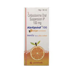 Kefpod 100 Orange Suspension 30ml Kefpod 100 Orange Suspension 30ml