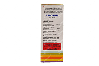 L Montus 4/2.5 MG Suspension 60 ML