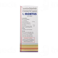 L Montus Suspension 60ml L Montus Suspension 60ml