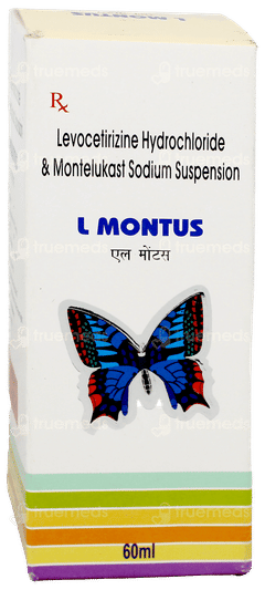 L Montus Suspension 60Ml L Montus Suspension 60Ml