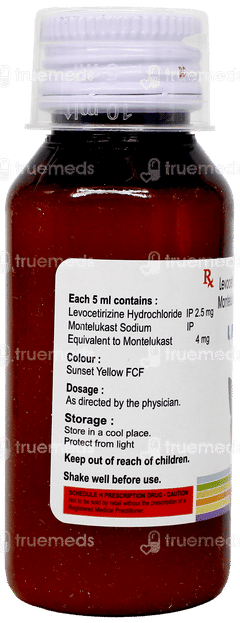 L Montus Suspension 60Ml L Montus Suspension 60Ml
